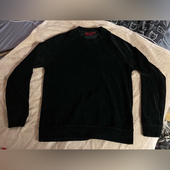 Hugo Boss Velour Sweatshirt - Picture 2 of 9